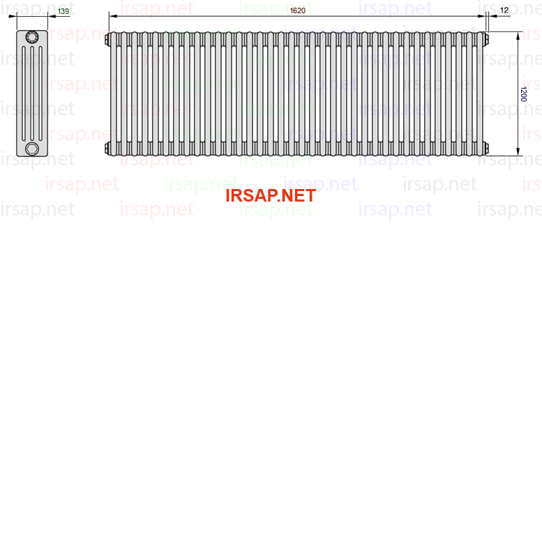 Радиатор IRSAP Tesi 41200/36 T23 CL 01